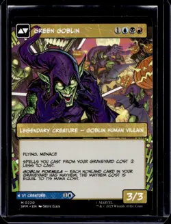 2025 Magic MTG Marvel's Spider-Man Norman Osborn #0220 - Image 2