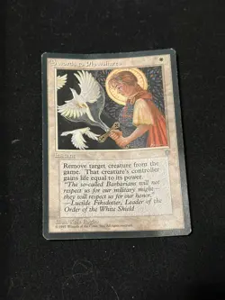 ​Swords to Plowshares 1995 Ice Age Magic The Gathering MTG Lightly Played - Image 1