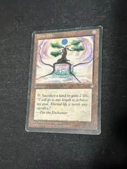 MTG Zuran Orb Ice Age Regular Vintage- MODERATE PLAY/ MP -Magic The Gathering x1 - Image 1