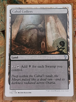 x1 MTG Cabal Coffers [White Border Mystery Booster 2] Regular NM - Image 1