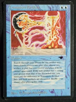 Transmute Artifact - Antiquities MTG Magic The Gathering - Image 1