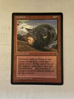 Mudslide, Ice Age, Magic the Gathering MTGLightly Played - Image 1