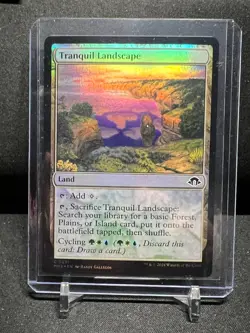 Tranquil Landscape - Foil - MTG Magic 2024 Modern Horizons 3 NM - Image 1