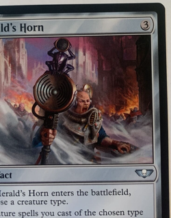MTG Herald's Horn Warhammer 40K 241 NON-FOIL, Pack Fresh! - Image 3