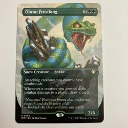 Ohran Frostfang (Borderless) Commander Masters Regular - Image 1