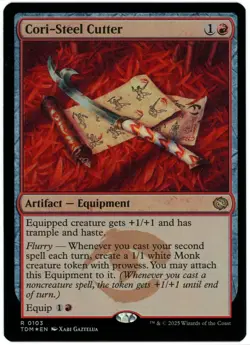 Cori-Steel Cutter (Foil) - 0103 - Tarkir Dragonstorm - MTG - NM/M - Image 1