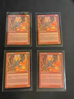 MtG 4x Heart Sliver Tempest Magic the Gathering - Image 1