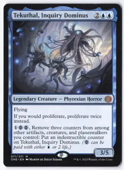 Tekuthal, Inquiry Dominus M Phyrexia: All Will Be One 71 LP - Image 1