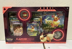 Pokemon TCG FLAREON VMAX Premium Collection Evolving Skies Factory Sealed - Image 1