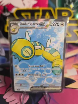 Pokemon TCG Dudunsparce EX 178/159 Sv09: Journey Together Holo Ultra Rare - Image 1