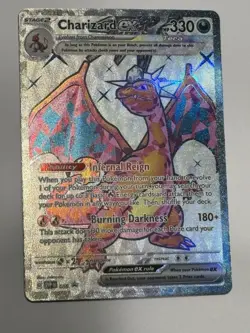 Pokemon TCG Charizard EX SVP056 Black Star Holo Promo Card NM Condition - Image 1