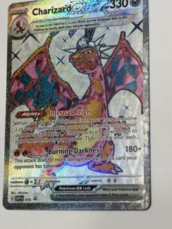 Pokemon TCG Charizard EX SVP056 Black Star Holo Promo Card NM Condition - Image 3