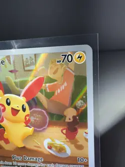 Pokemon TCG- Plusle 193/182 SV04: Paradox Rift Holo Illustration Rare NM/M - Image 3