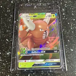 2019 Pinsir GX 6/68 Hidden Fates Ultra Rare Pokemon TCG Holo A83 - Image 1