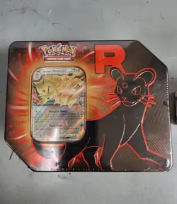 *NEW* Pokemon TCG Team Rocket Persian Sealed Tin & Bonus Destined Rivals box - Image 5