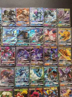 80 lot Pokemon Chinese GX RR Charizard Rayquaza Gengar Umbreon Lot*80 J05 - Image 2