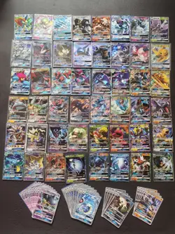 80 lot Pokemon Chinese GX RR Charizard Rayquaza Gengar Umbreon Lot*80 J05 - Image 3