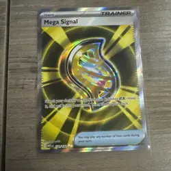 Mega Signal 171/132 - Mega Evolution Ultra Rare Full Art Holo Pokemon TCG - Image 1