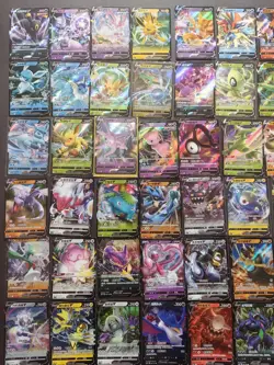 100 Lot Pokemon Chinese V RR Charizard Rayquaza Gengar Umbreon #2 J05 - Image 2