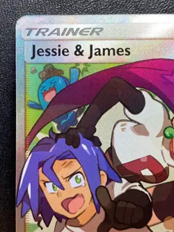 Pokemon Jessie & James Sun & Moon Hidden Fates Full Art #68 MP - Image 2