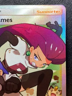 Pokemon Jessie & James Sun & Moon Hidden Fates Full Art #68 MP - Image 3