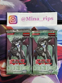 Yugioh Power of the Duelist 1st Edition Sealed Booster 2 Packs POTD Retail Code - Image 1