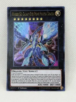 Yugioh! Number 62: Galaxy-Eyes Prime Photon Dragon - MP15-EN022 Ultra - 1st NM - Image 1