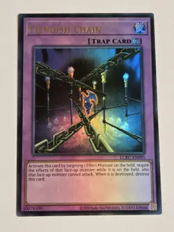 Fiendish Chain LCKC-EN095 FADED Holo Foil Bleed Yugioh Ultra Rare Unlimited Mint - Image 4