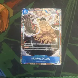 Monkey D Luffy OP11-058 OP13 Treasure Rare TR One Piece Card English Carrying On - Image 1
