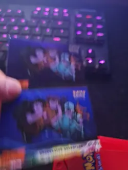 2 cards- Foil and non Topps Pokemon Mewtwo Strikes Back- Underwater Adventure - Image 3