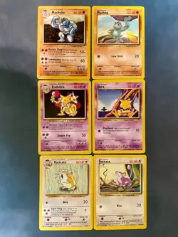 Pokemon TCG WOTC Base Set 36 Uncommon & Common Cards (28 Pokemon and 8 Trainers) - Image 2