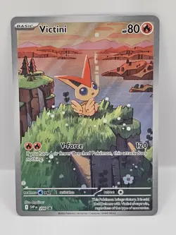 Pokemon Victini 208 Sv: Scarlet & Violet Promo Card Holos - Image 1