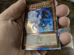 YU-GI-OH 2 CARD QCR LOT L& D DRAGON & RAINBOW DRAGON NM - Image 2