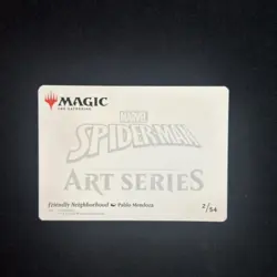 Friendly Neighborhood Art Card Art Series 2/54 MTG Marvel's Spider-Man (ASSPM) - Image 4