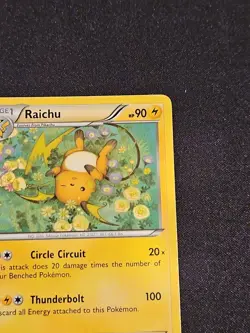Raichu RC9/RC32 Pokemon Generations Radiant Collection Uncommon Card 2016 LP - Image 2
