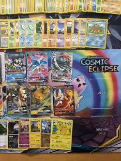 Vintage Pokemon Card Lot Holo Etc MP-Damaged Raichu Kyogre Psyduck Fire 485+ - Image 2