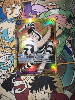 One Piece Card Game Mr.2.Bon.Kurei (Bentham) PRB-02 EB01-061 Bon Clay English NM - Image 1