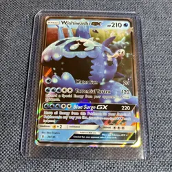 Wishiwashi GX 38/145 Sun and Moon Guardians Rising Holo Card - Image 1