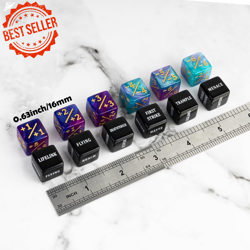 48 MTG Dice Counters + 1 Life Counter for Magic the Gathering TCG Card Game - Image 2