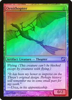 Ornithopter FOIL 9th Edition HEAVILY PLD Artifact Uncommon MAGIC CARD ABUGames - Image 1