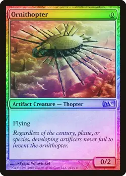 Ornithopter FOIL Magic 2011 / M11 PLD Artifact Uncommon MAGIC CARD ABUGames - Image 1