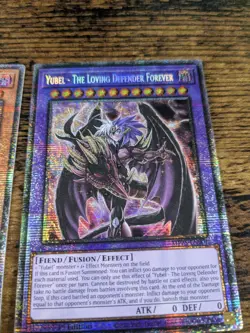 YU-GI-OH 2 CARD LOT YUBEL & YUBEL LOVING DEFENDER QCR & STARLIGHT - Image 2