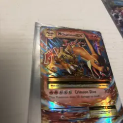 Pokemon TCG Mega Charizard EX Holo Trading Card XY Evolutions 13/108 - Image 3