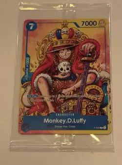 SEALED Monkey.D.Luffy (Convention Promo 2024) P-043 One Piece Promotion Cards - Image 1