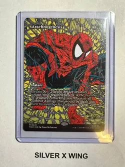 Arachnogenesis Borderless x1, MTG, Spiderman, Magic the Gathering, NM - Image 1