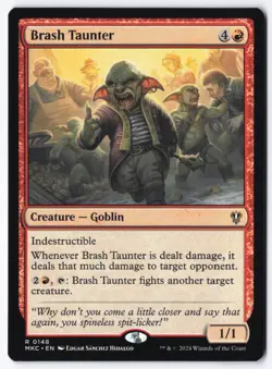 Brash Taunter R Commander: Murders at Karlov Manor 148 NM - Image 1
