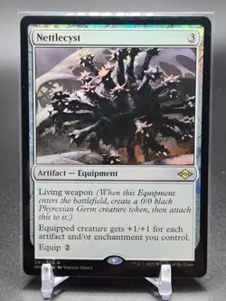 MTG Nettlecyst 231/303 Modern Horizons 2 Rare Foil Artifact Equipment - Image 1
