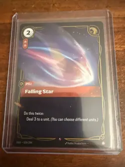 Falling Star Rare Riftbound Origins League Of Legends 029/298 - Image 1