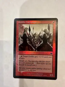 Goblin Taskmaster Onslaught FOIL Vintage MTG Magic The Gathering - Image 1