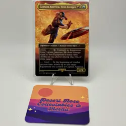 MTG Captain America, First Avenger 1726 Non Foil Marvel Secret Lair Drop SLD - Image 1